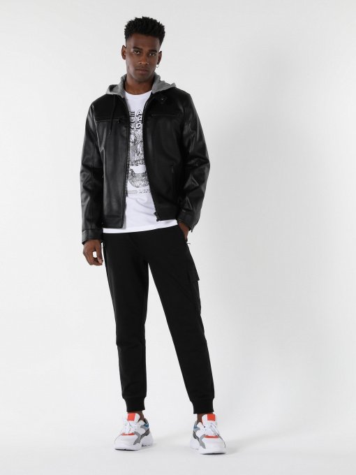 Шкіряна куртка Colin’s модель CL1051157BLK Фото