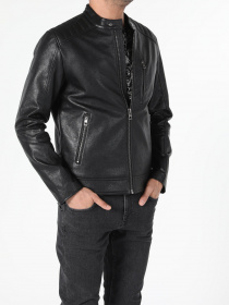 Шкіряна куртка Colin’s модель CL1055688BLK Фото