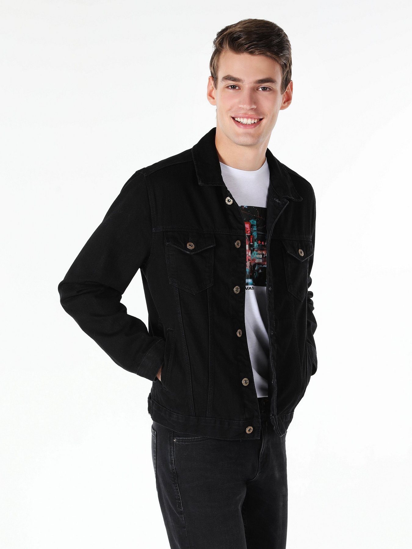 Джинсова куртка Colin’s модель CL1060632DN03264 Фото