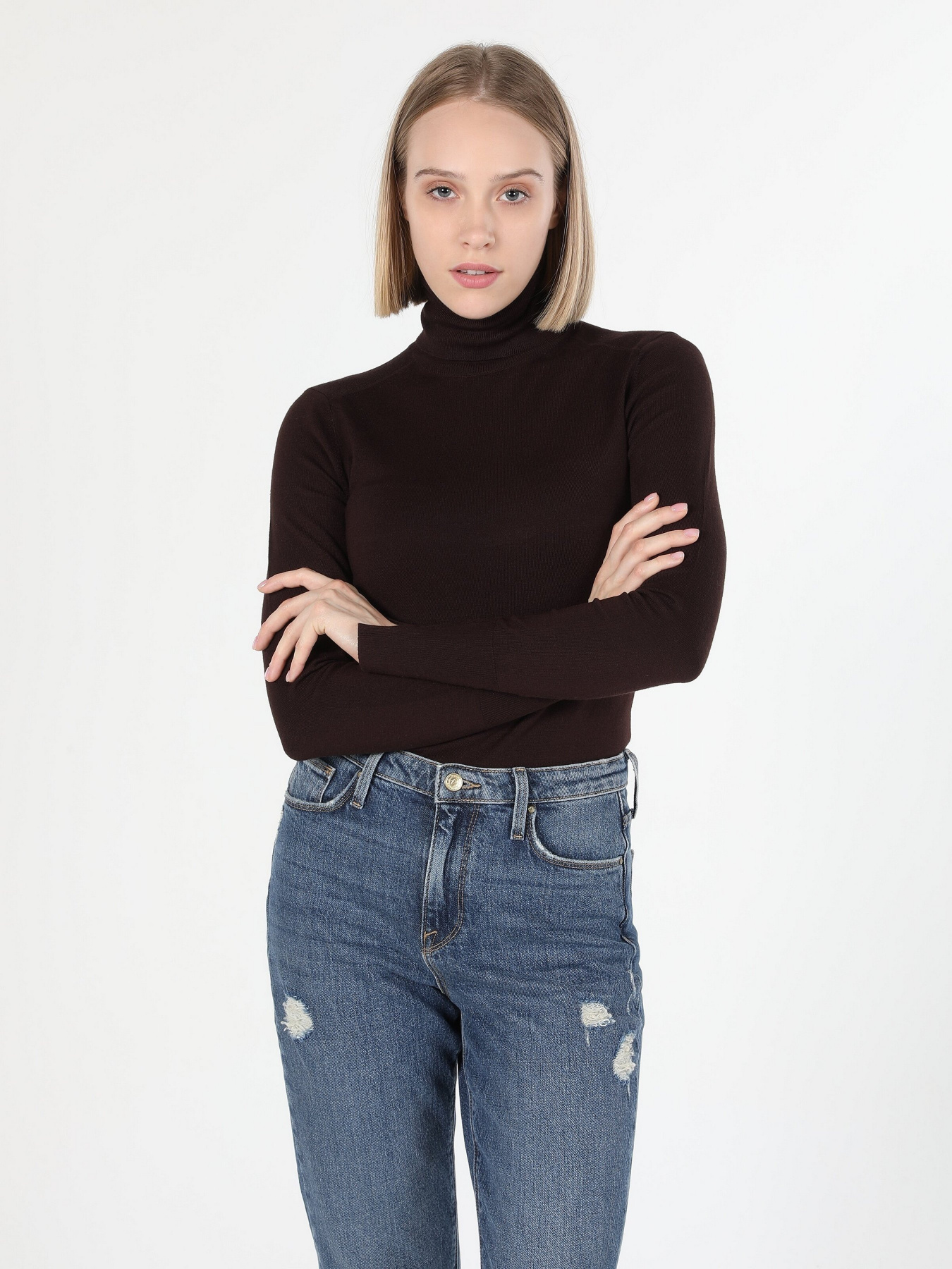 Водолазка Colin’s модель CL1051087DBR Фото