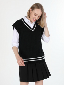 Класичний жилет Colin’s модель CL1061034BLK Фото