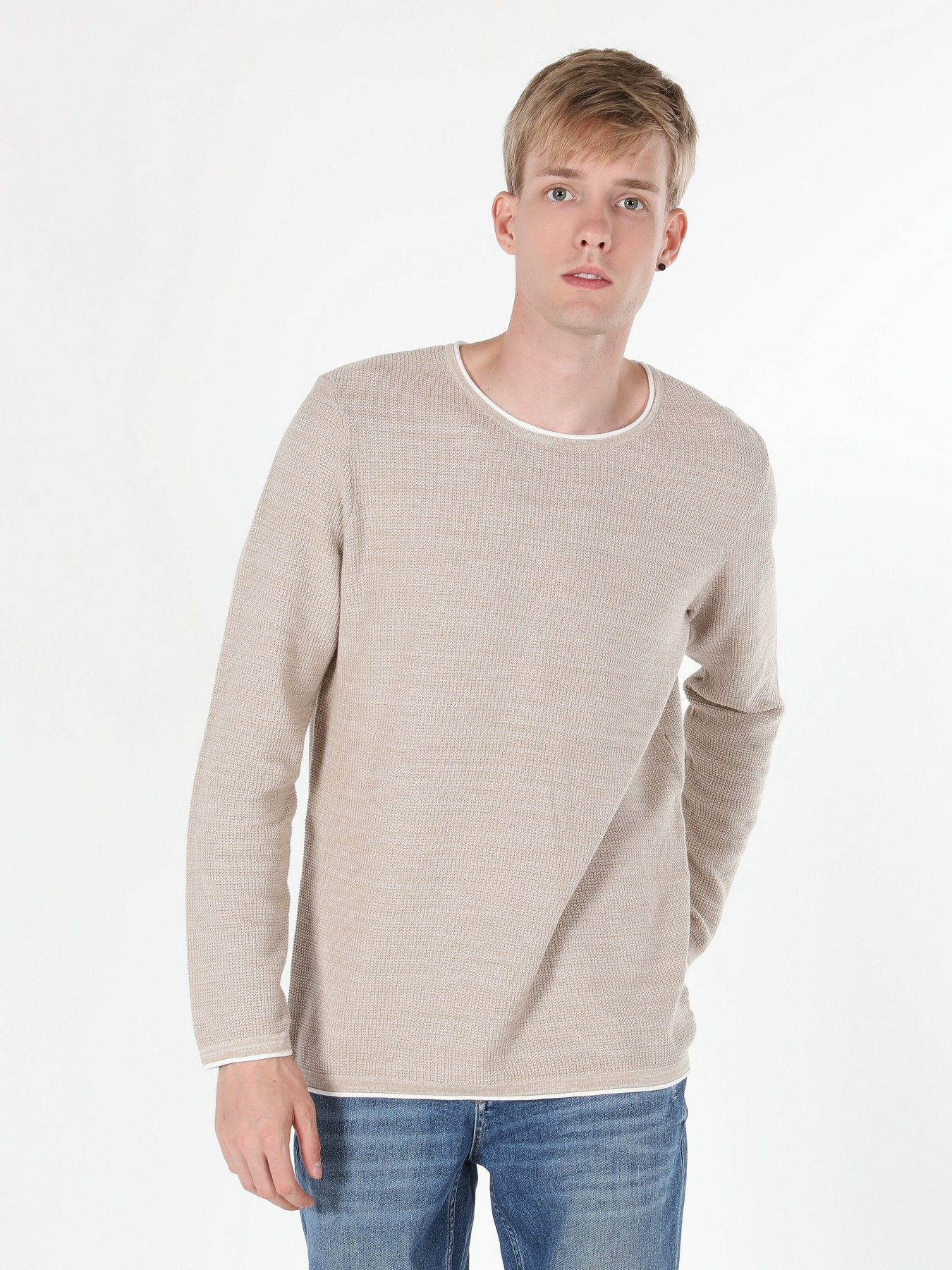 Джемпер Colin’s модель CL1056038BEI Фото