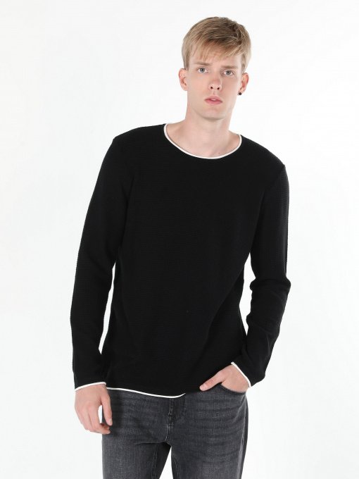 Джемпер Colin’s модель CL1056038BLK Фото