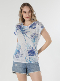 Футболка Colin’s модель CL1059024WHT Фото