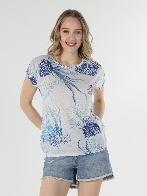 Футболка Colin’s модель CL1059024WHT Фото