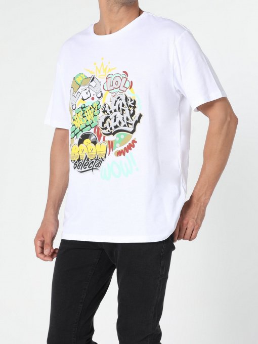 Футболка Colin’s модель CL1054859WHT Фото