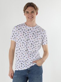 Футболка Colin’s модель CL1054892WHT Фото