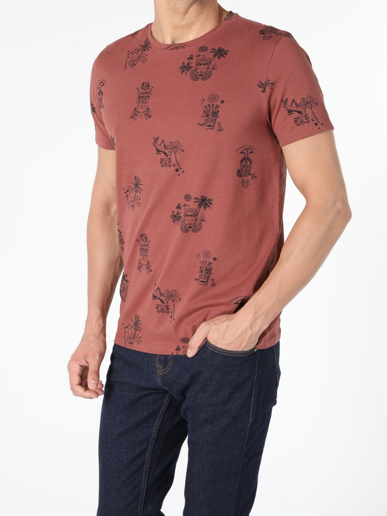 Футболка Colin’s модель CL1054894COR Фото