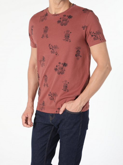 Футболка Colin’s модель CL1054894COR Фото