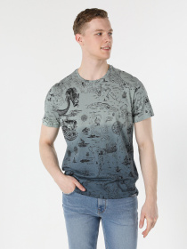 Футболка Colin’s модель CL1054897BLU Фото