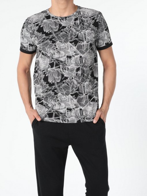 Футболка Colin’s модель CL1054907BLK Фото