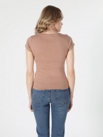 Футболка Colin’s модель CL1055104BEI Фото