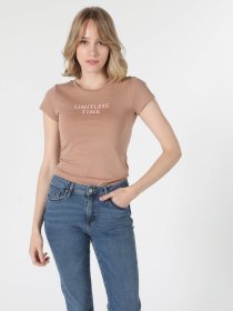 Футболка Colin’s модель CL1055104BEI Фото