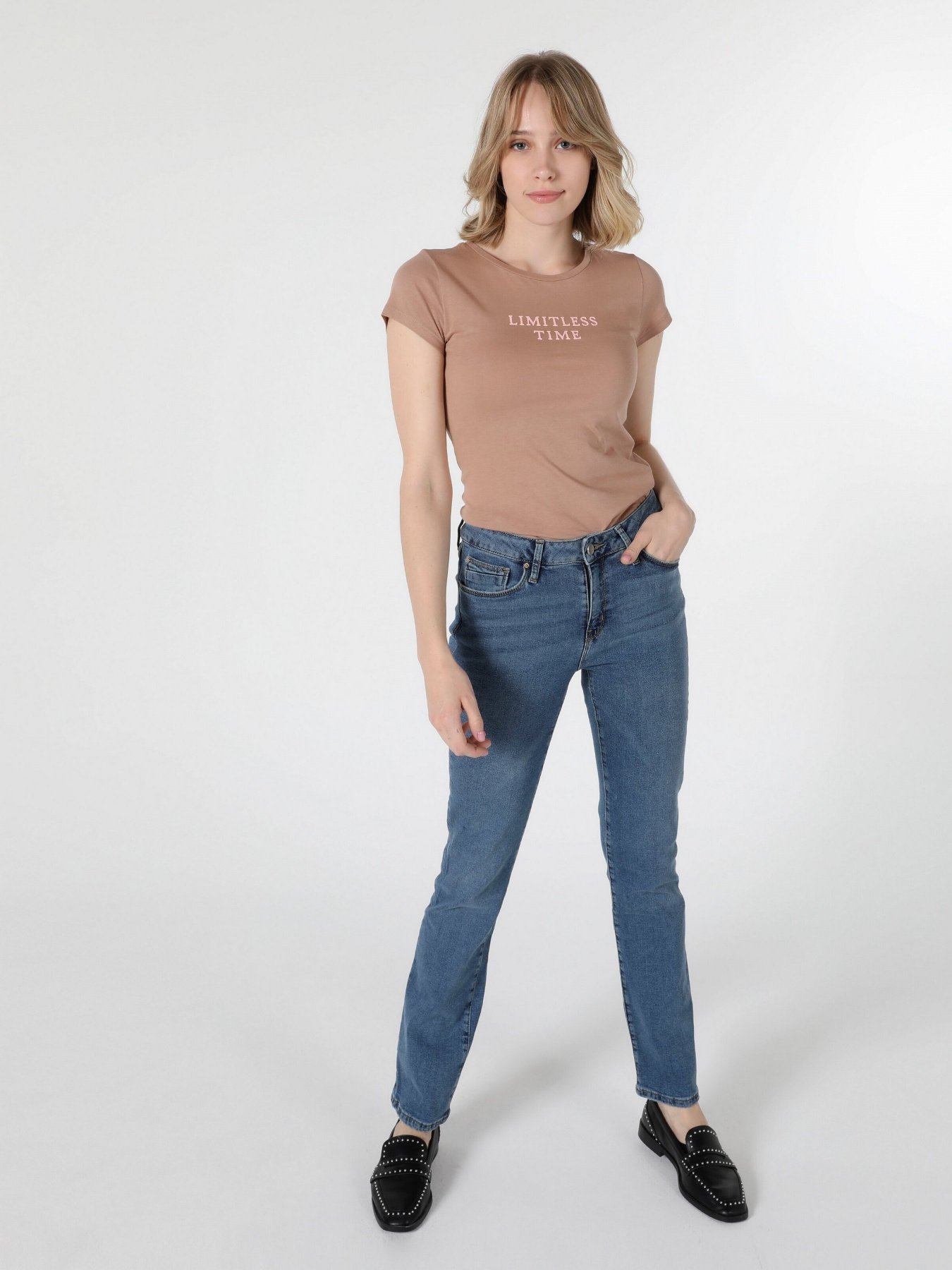 Футболка Colin’s модель CL1055104BEI Фото