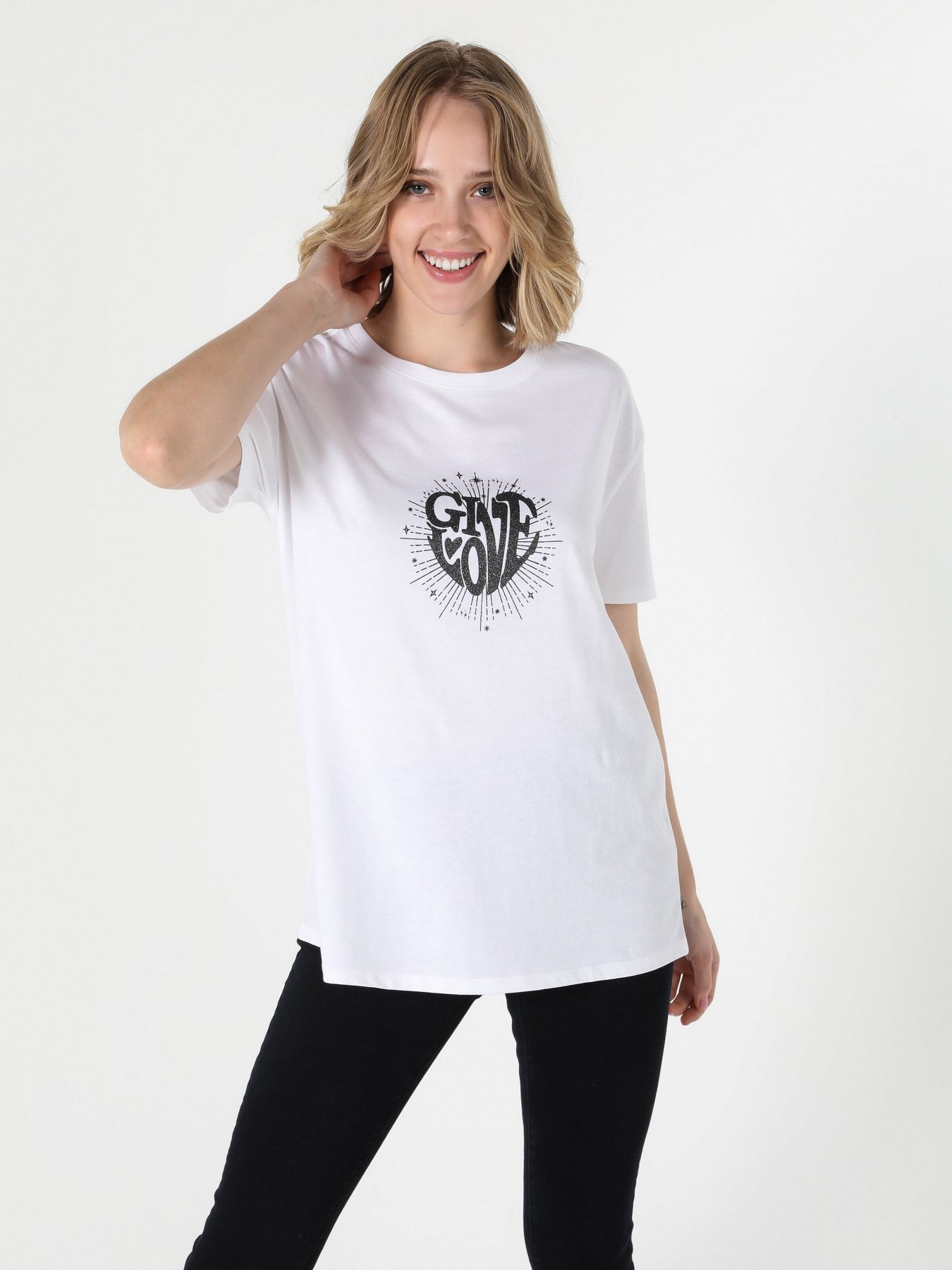 Футболка Colin’s модель CL1055106WHT Фото