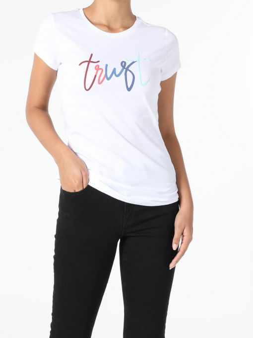 Футболка Colin’s модель CL1055115WHT Фото