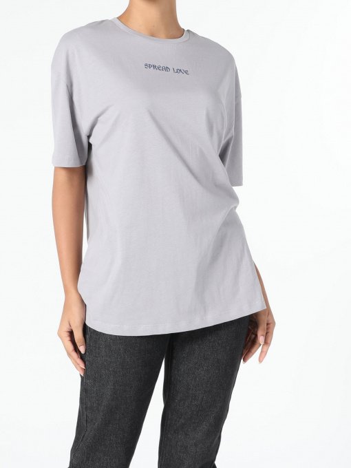 Футболка Colin’s модель CL1055772GRA Фото