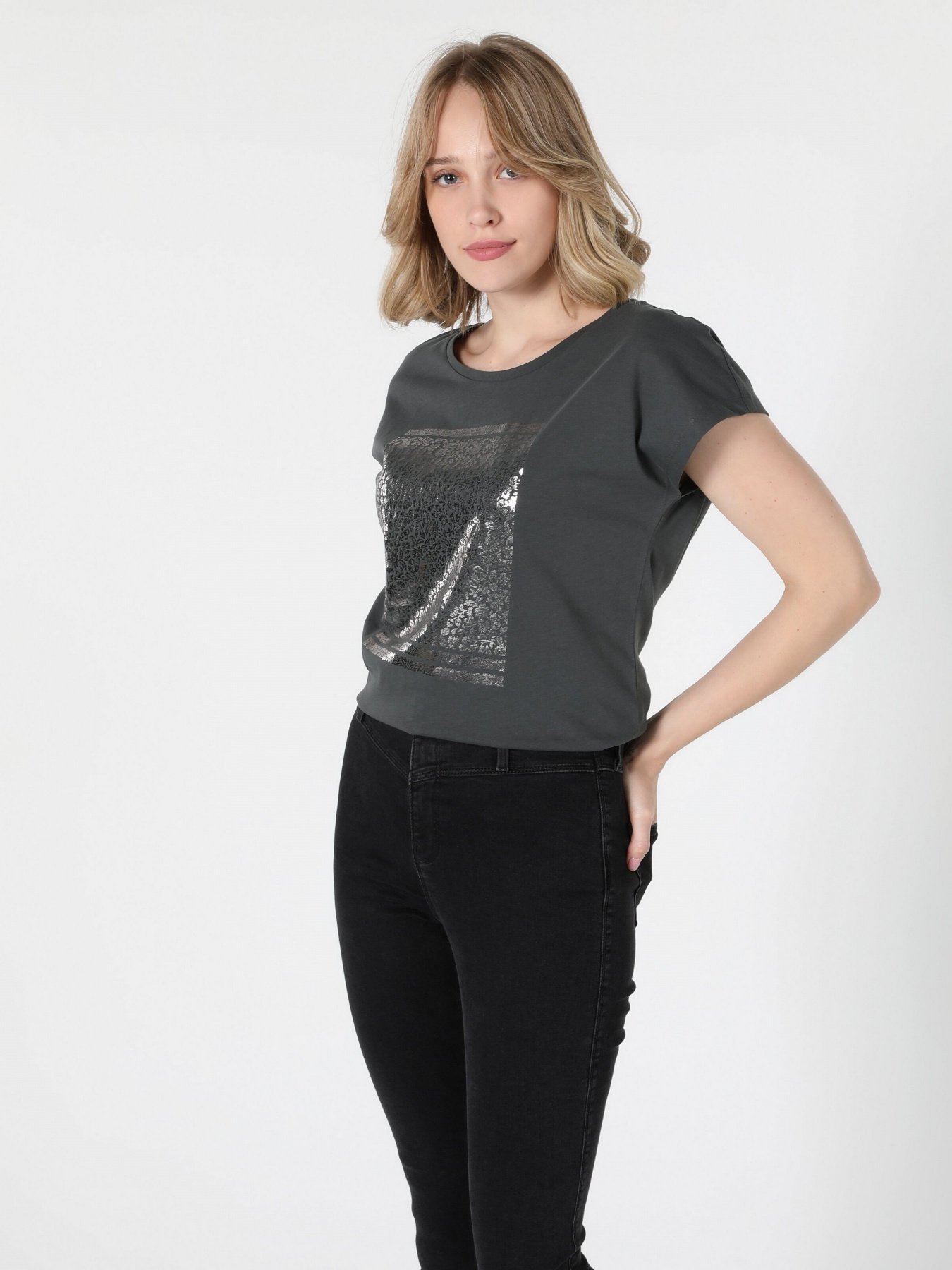 Футболка Colin’s модель CL1055773ANT Фото