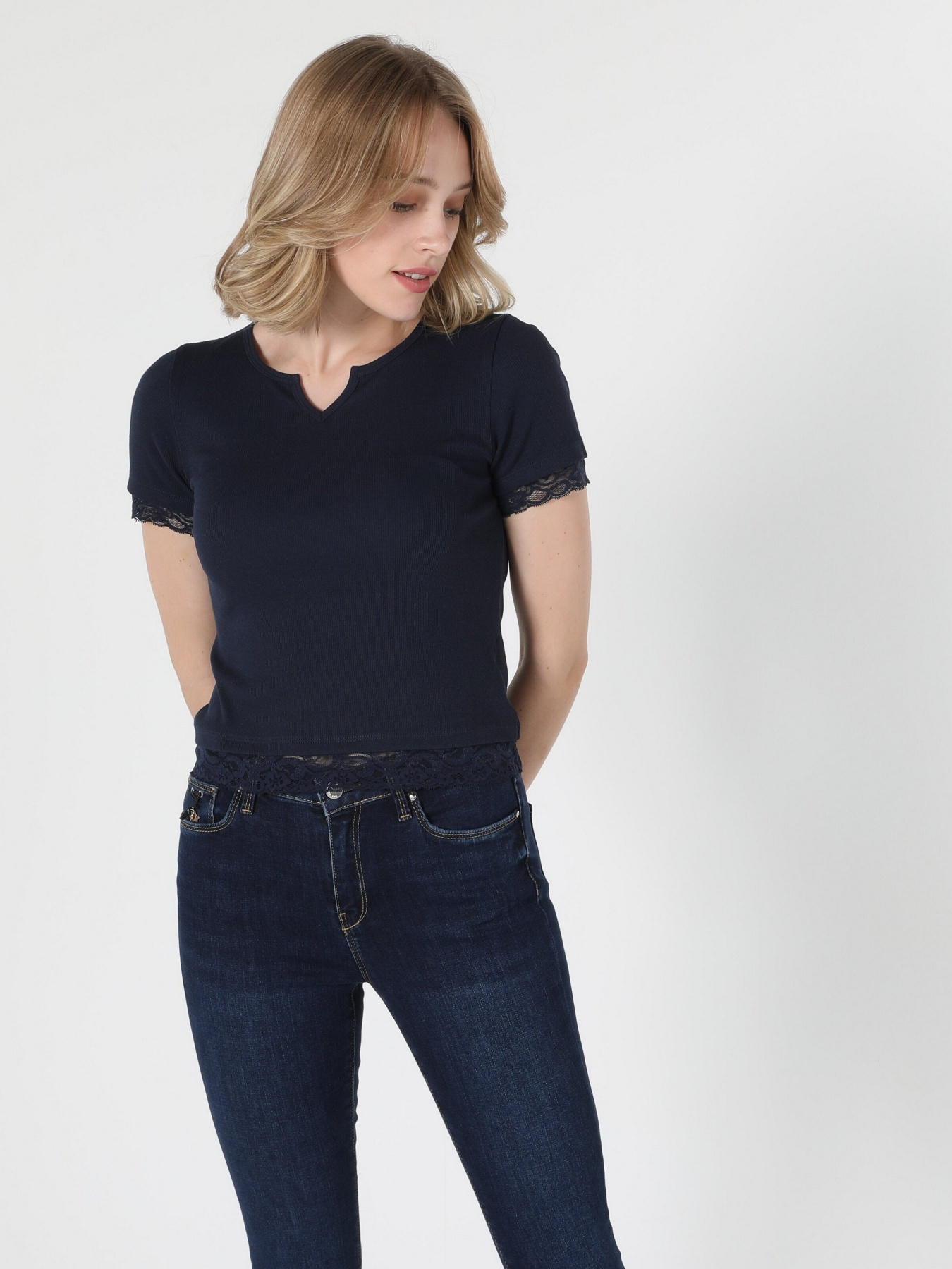 Футболка Colin’s модель CL1055774NAV Фото