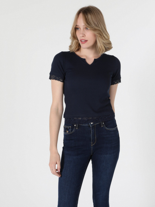 Футболка Colin’s модель CL1055774NAV Фото