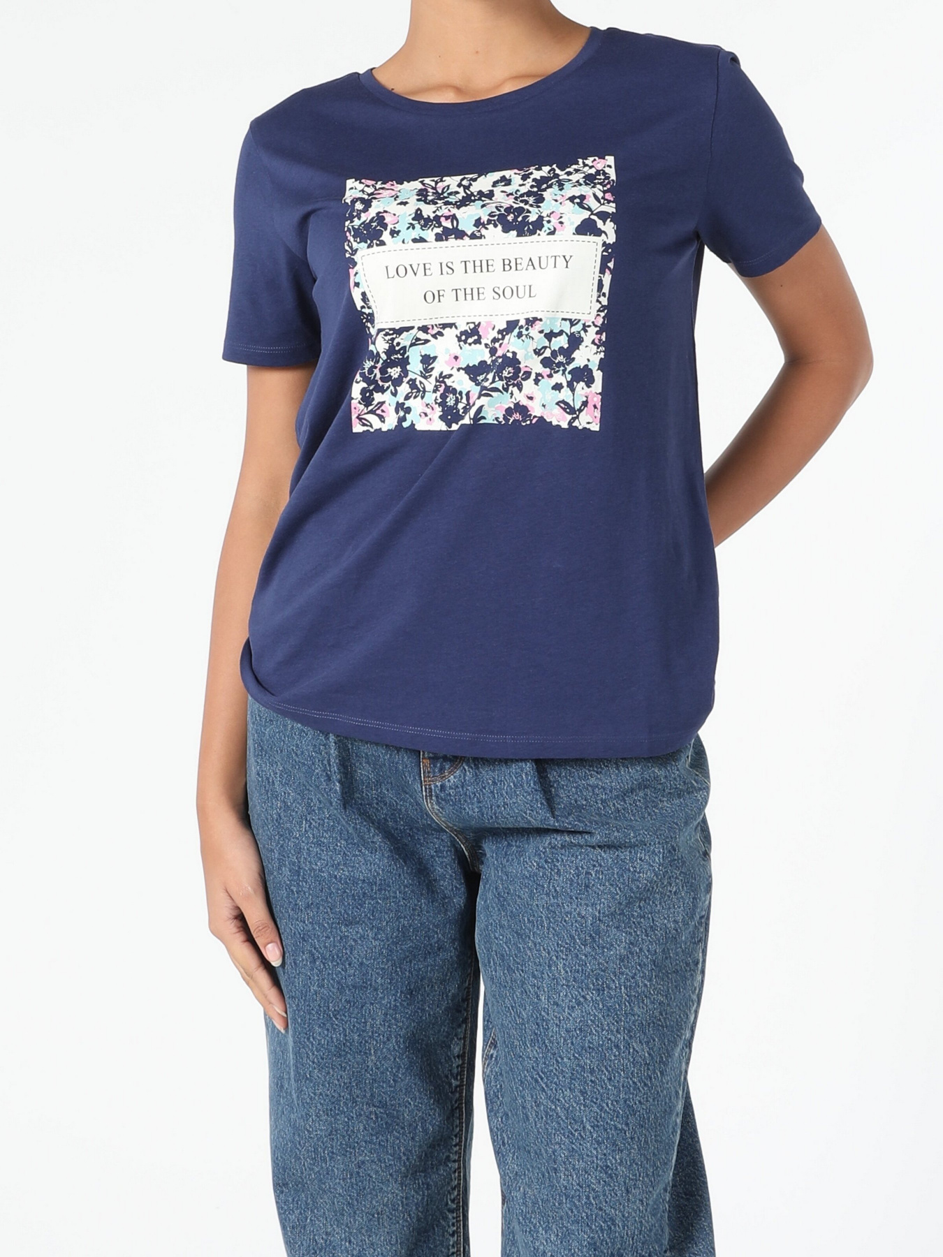 Футболка Colin’s модель CL1055782NAV Фото