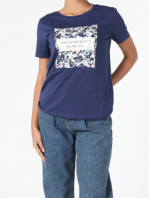 Футболка Colin’s модель CL1055782NAV Фото