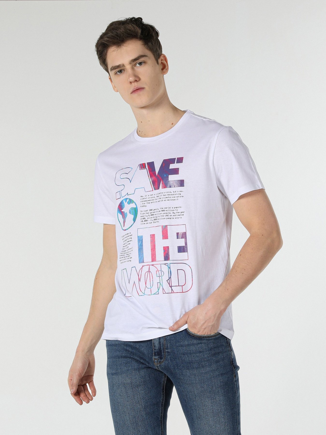 Футболка Colin’s модель CL1056742OFW Фото