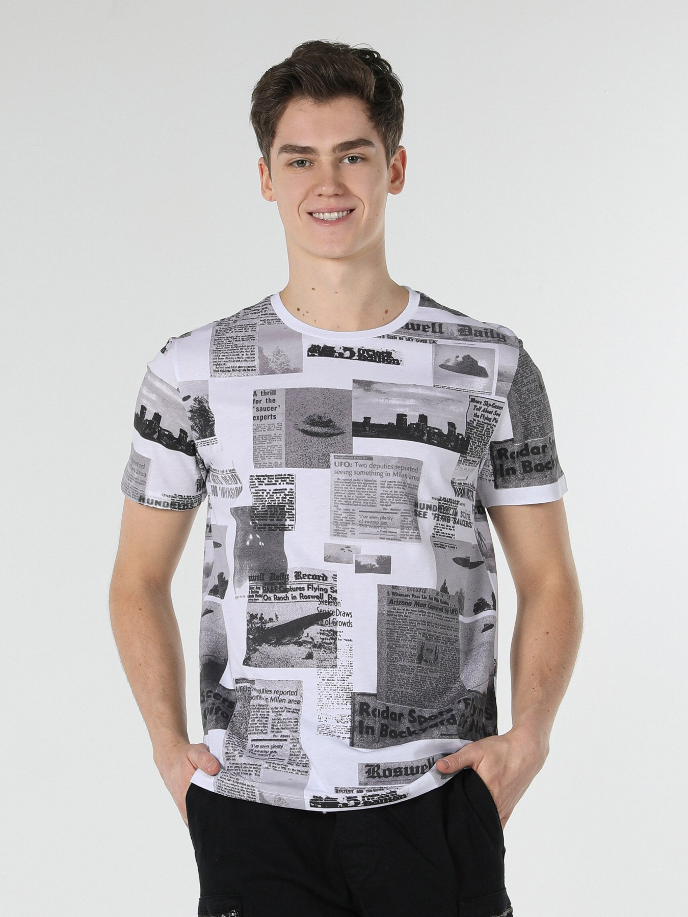 Футболка Colin’s модель CL1057012WHT Фото