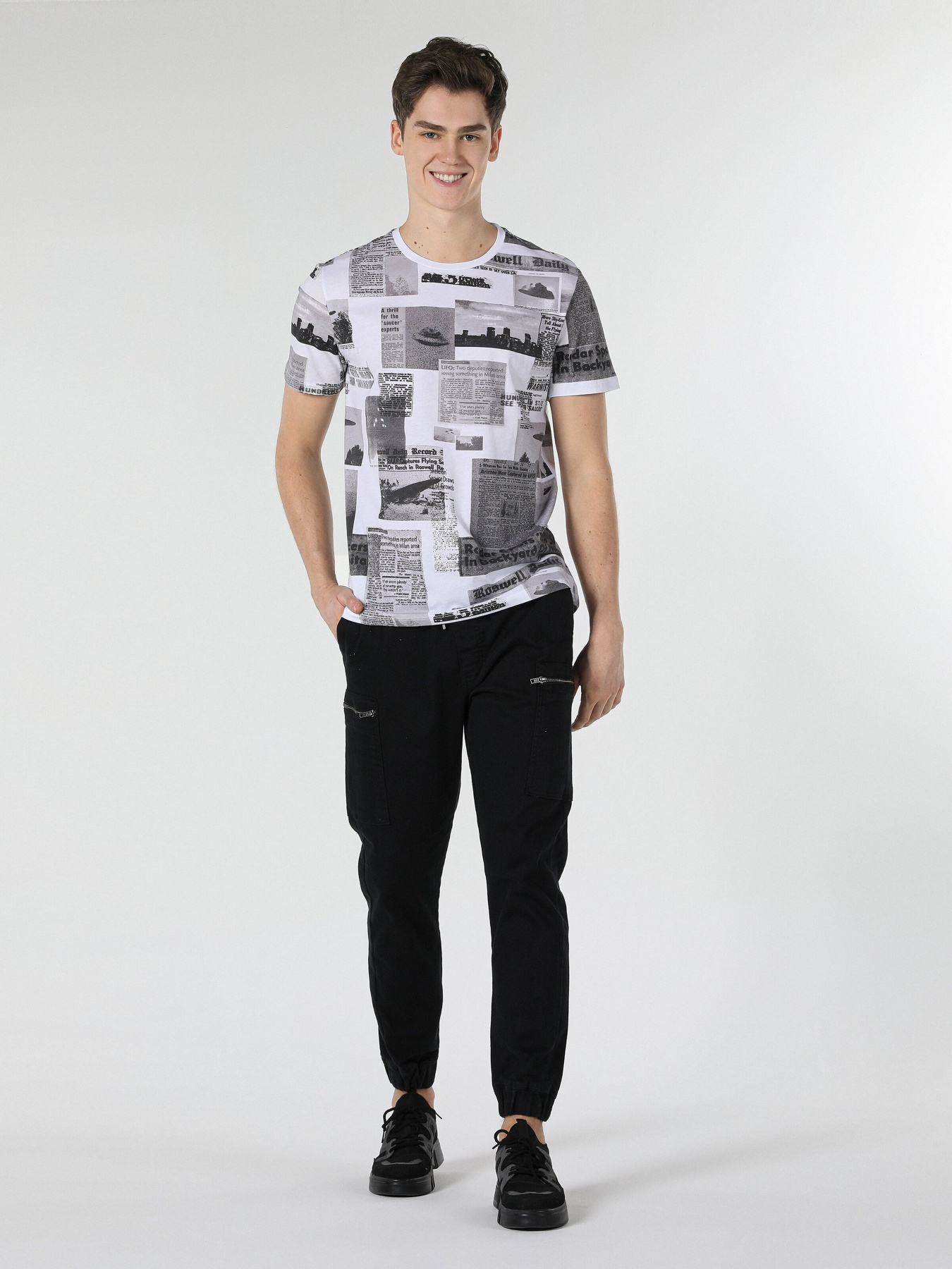 Футболка Colin’s модель CL1057012WHT Фото