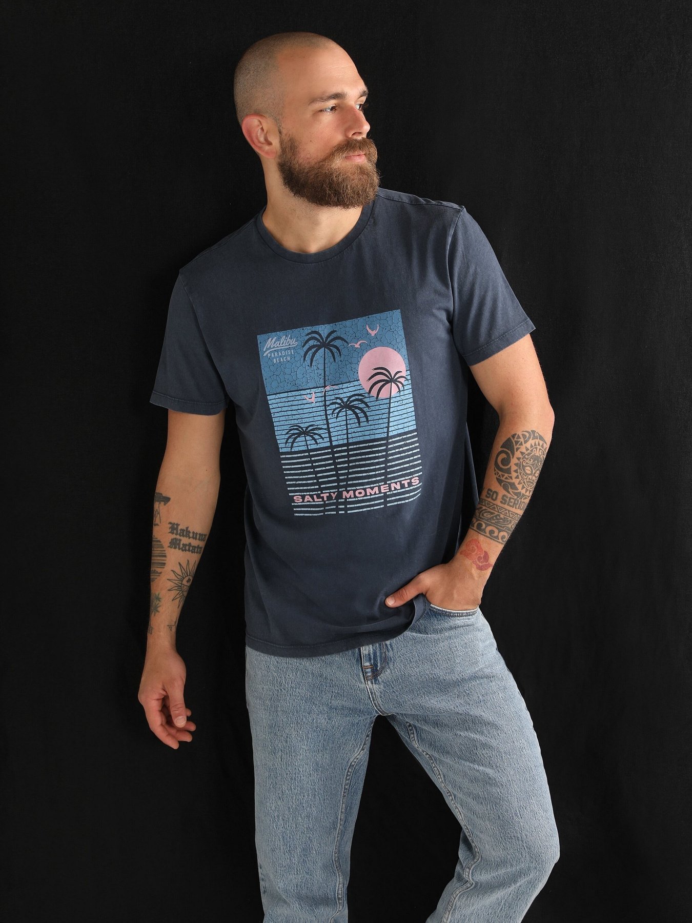 Футболка Colin’s модель CL1057544NAV Фото