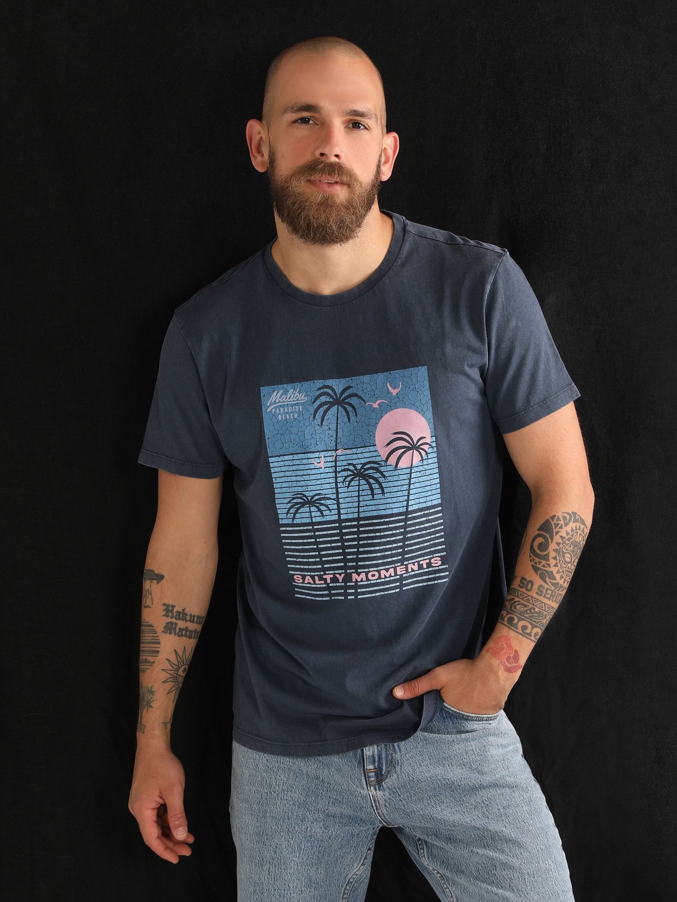 Футболка Colin’s модель CL1057544NAV Фото