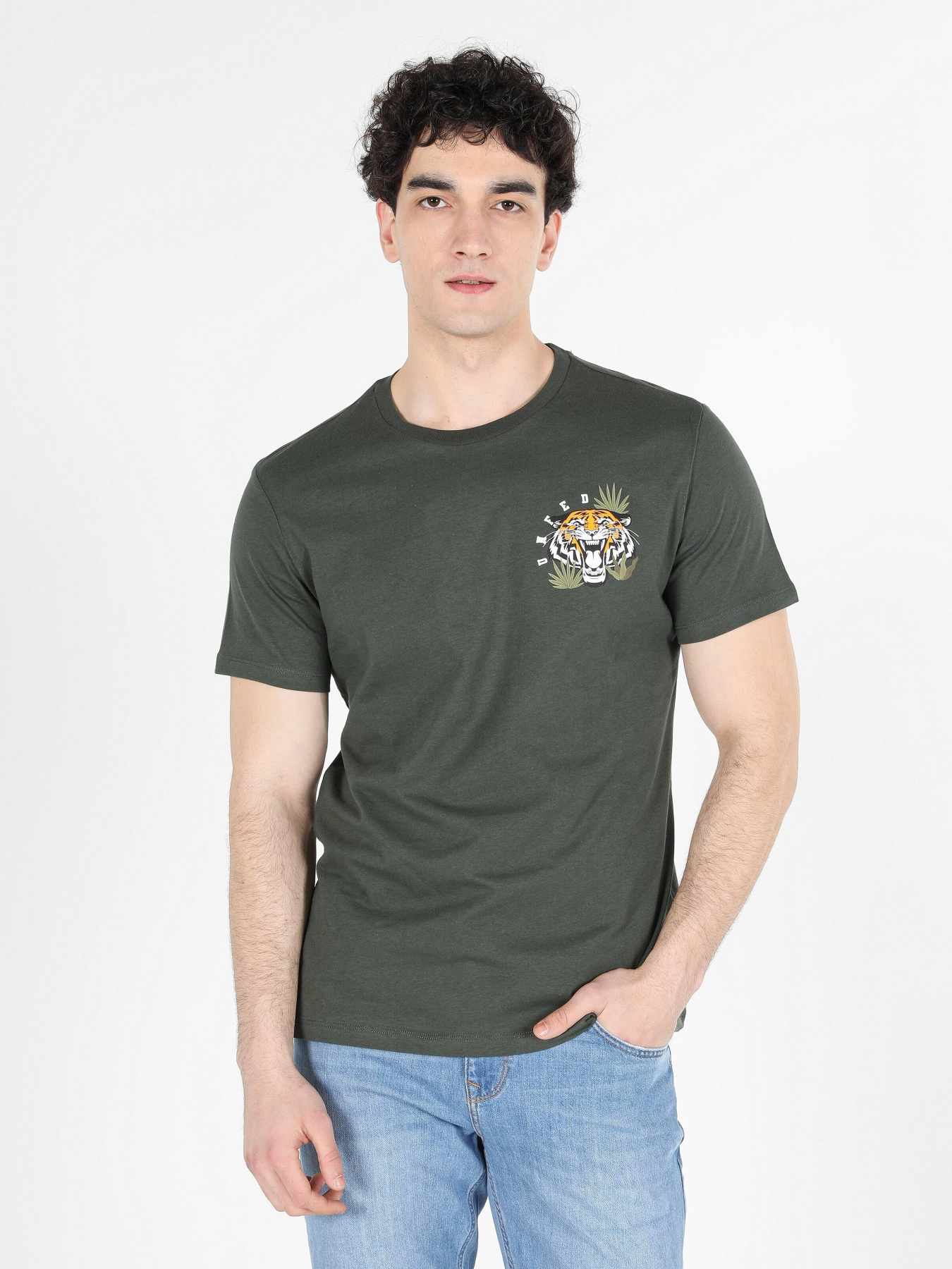 Футболка Colin’s модель CL1057629KHA Фото