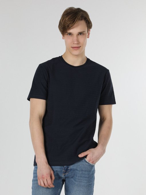 Футболка Colin’s модель CL1057773NAV Фото