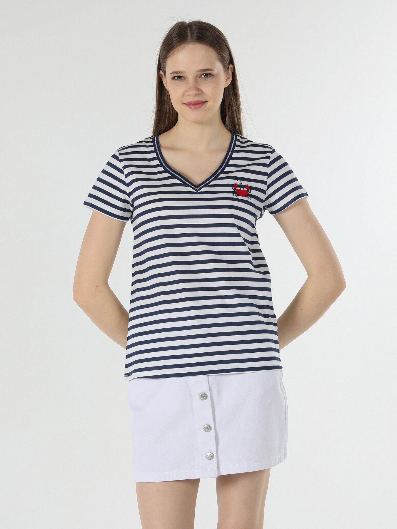 Футболка Colin’s модель CL1058146NAV Фото