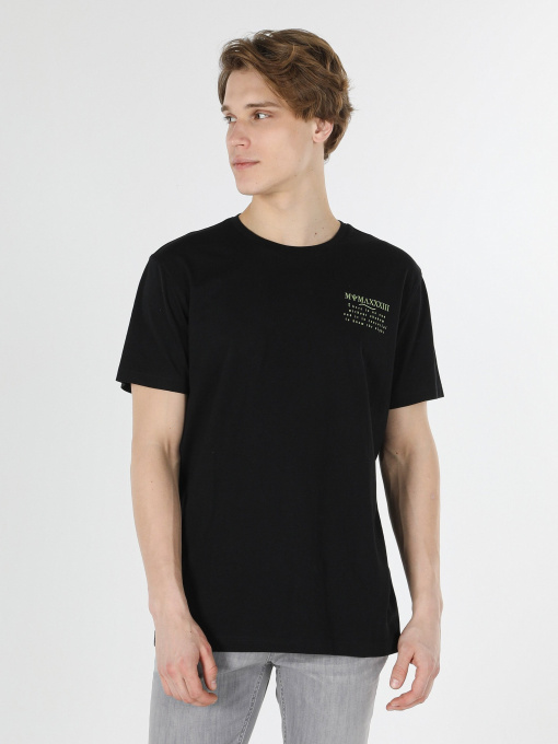 Футболка Colin’s модель CL1058210BLK Фото