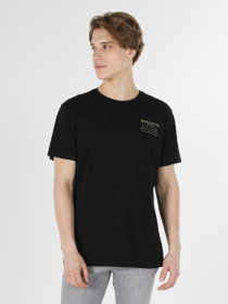 Футболка Colin’s модель CL1058210BLK Фото