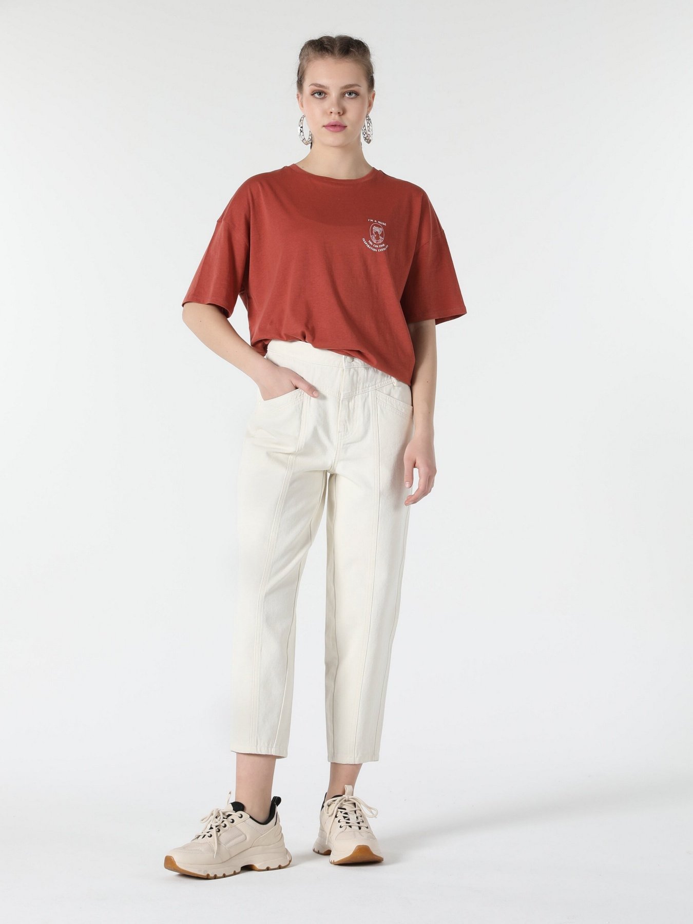 Футболка Colin’s модель CL1058485COR Фото