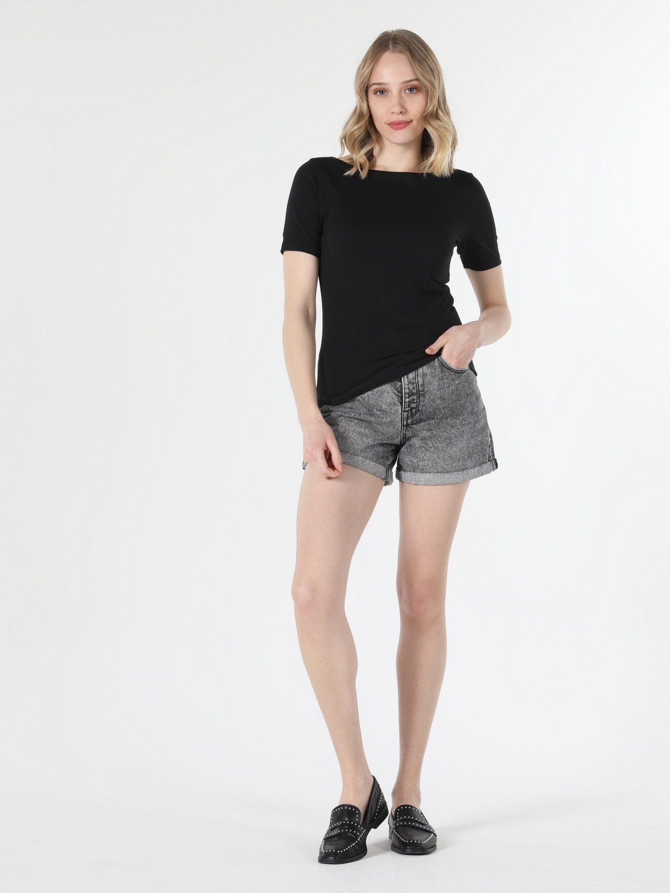 Футболка Colin’s модель CL1058493BLK Фото