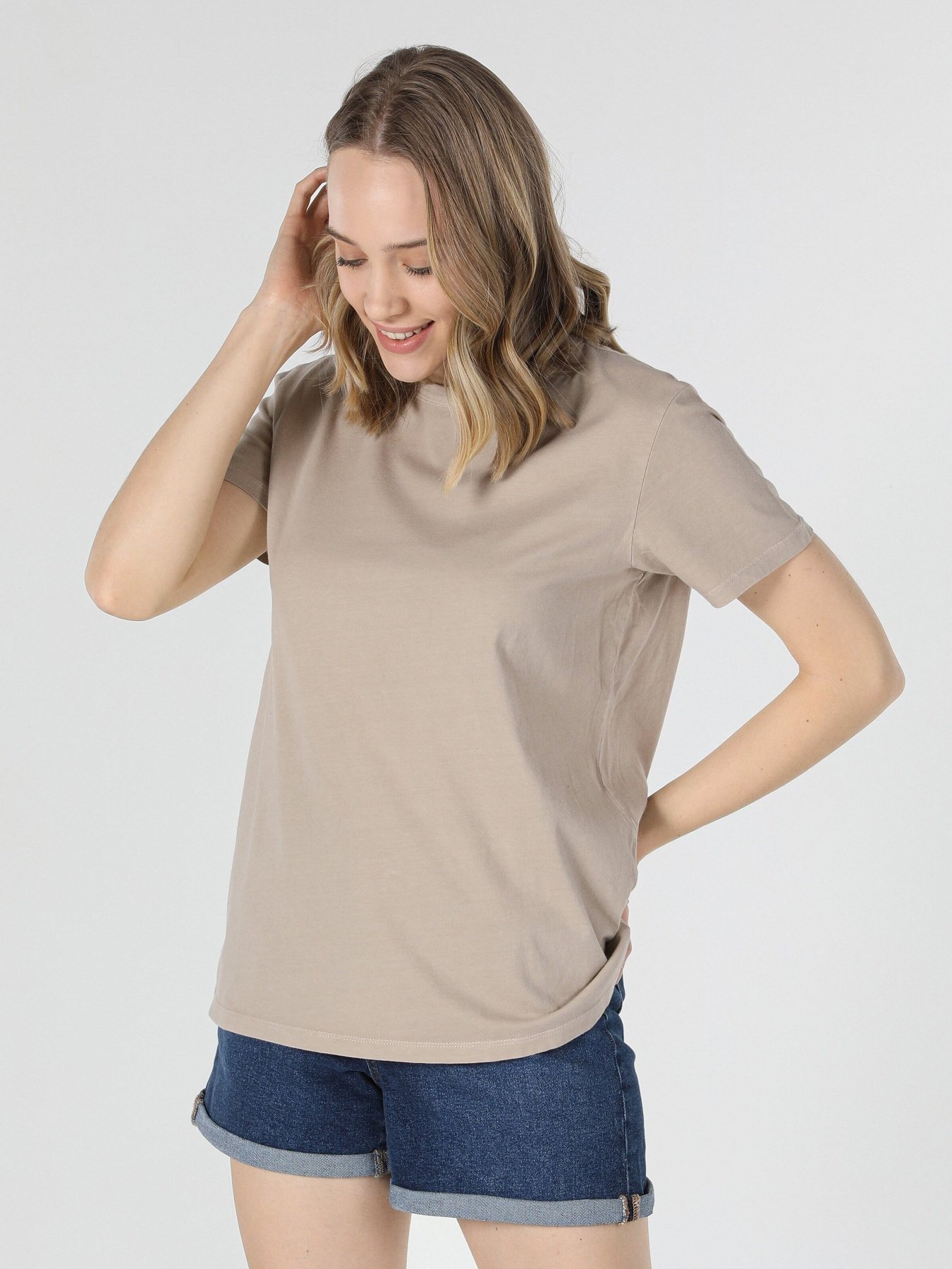 Футболка Colin’s модель CL1058495BEI Фото