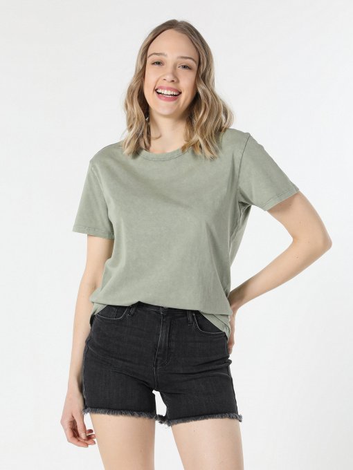 Футболка Colin’s модель CL1058495OLV Фото