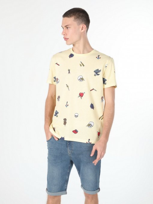 Футболка Colin’s модель CL1058663LYL Фото