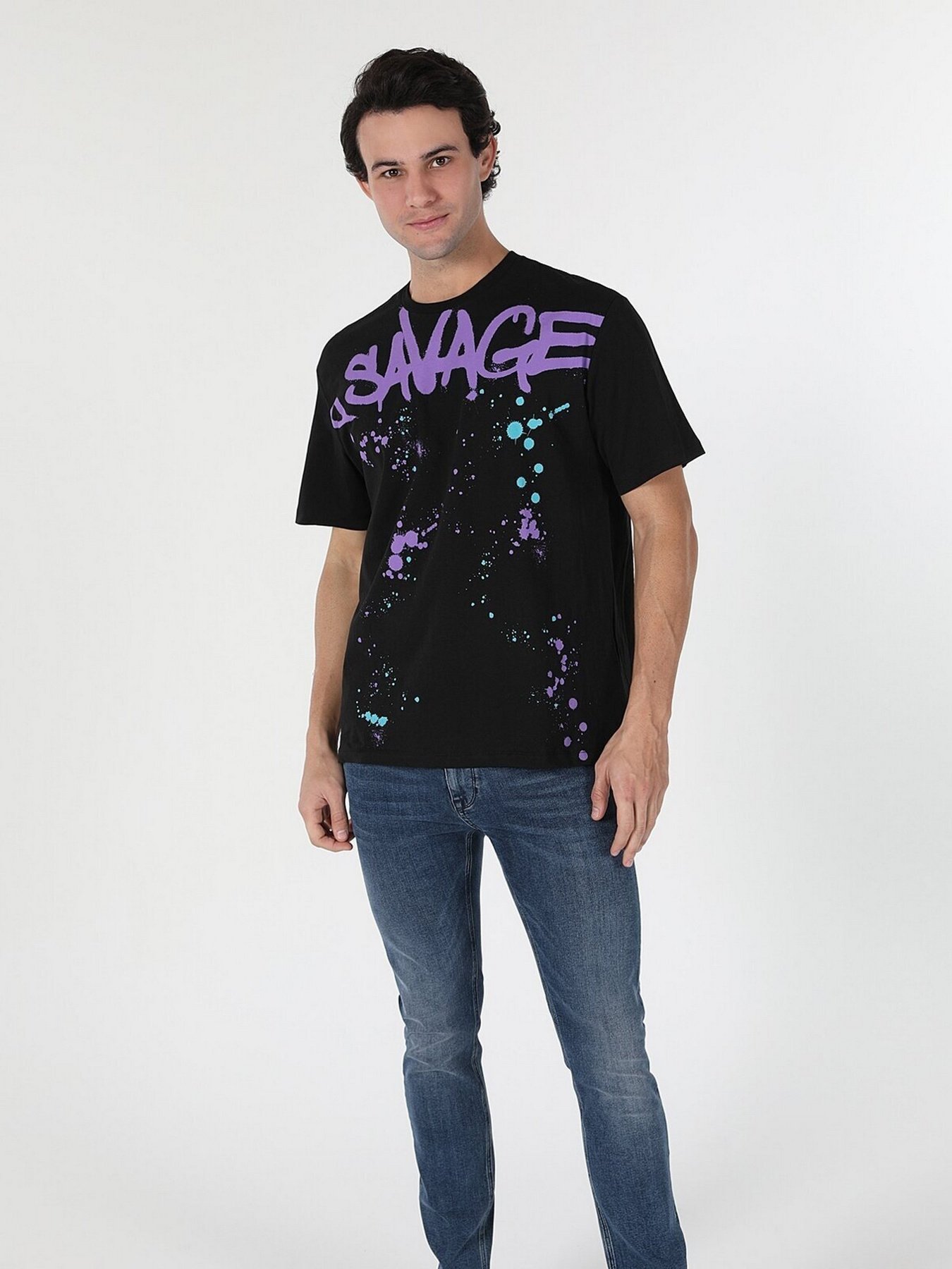 Футболка Colin’s модель CL1058672BLK Фото