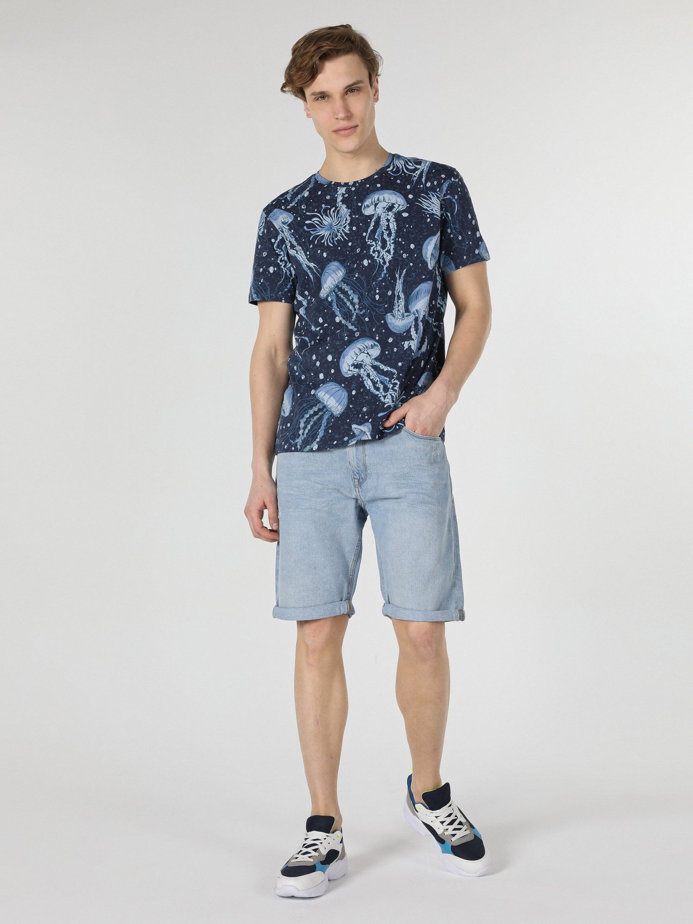 Футболка Colin’s модель CL1058678NAV Фото