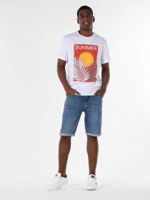 Футболка Colin’s модель CL1058688WHT Фото