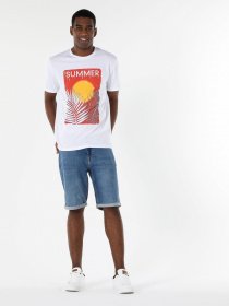 Футболка Colin’s модель CL1058688WHT Фото