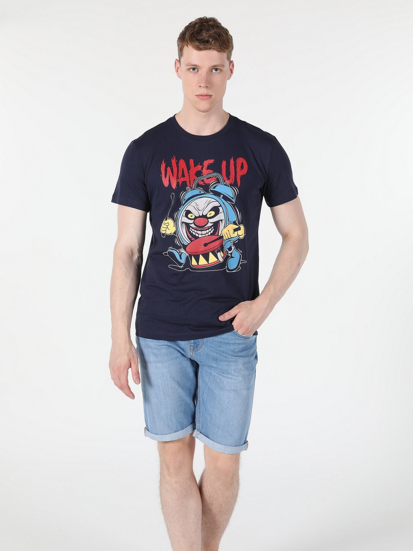 Футболка Colin’s модель CL1058701NAV Фото