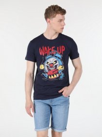 Футболка Colin’s модель CL1058701NAV Фото