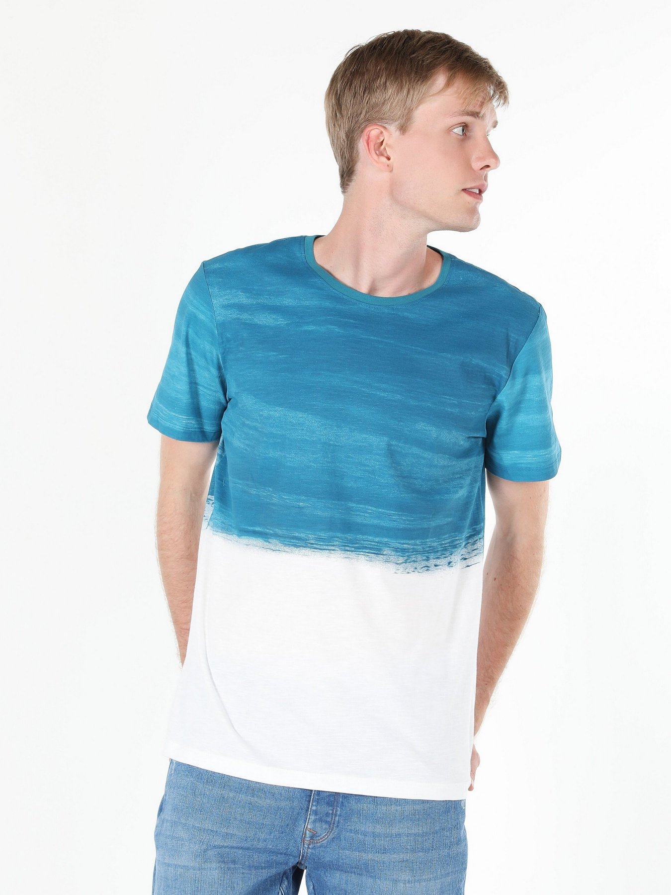 Футболка Colin’s модель CL1058707BLU Фото