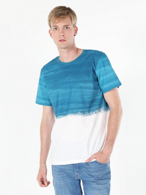 Футболка Colin’s модель CL1058707BLU Фото