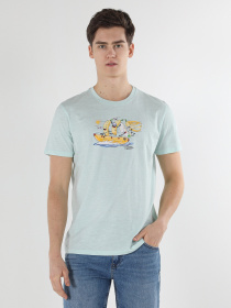 Футболка Colin’s модель CL1058712MGR Фото